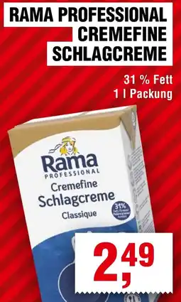 Handelshof Rama professional cremefine schlagcreme Angebot