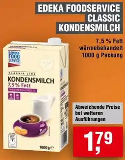 Handelshof Edeka foodservice classic KONDENSMILCH Angebot