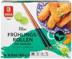 Kaufland K-Classic Asia Frühlingsrollen Vegan Angebot