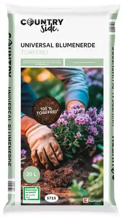 Kaufland Countryside Universal Blumenerde Angebot