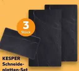 Kaufland Kesper Schneideplatten-Set 3tlg Angebot