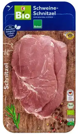 Kaufland K-Bio Bio Schweineschnitzel Angebot