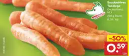 Netto Marken-Discount Tabaluga snackmöhren Angebot
