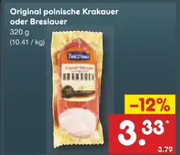 Netto Marken-Discount Original polnische krakauer Angebot