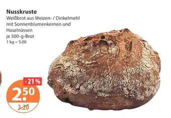 V Markt Nusskruste Angebot