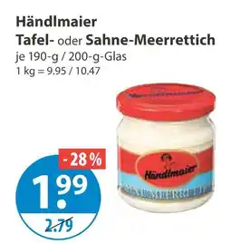 V Markt Händlmaier tafel-meerrettich Angebot