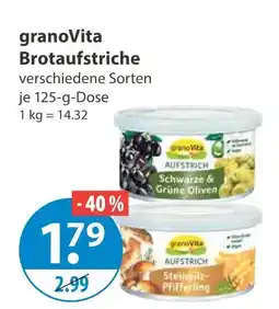 V Markt Granovita brotaufstriche Angebot