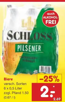 Netto Marken-Discount Schloss pilsener Angebot