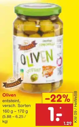 Netto Marken-Discount Oliven Angebot