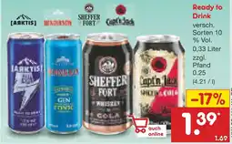 Netto Marken-Discount Arktis ready to drink Angebot