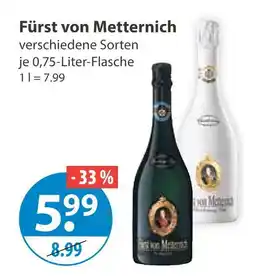 V Markt Fürst von metternich sekt Angebot