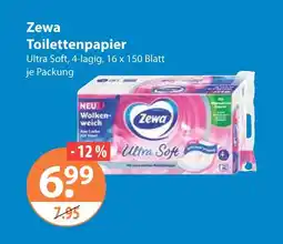 V Markt Zewa toilettenpapier ultra soft Angebot