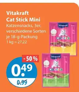 V Markt Vitakraft cat stick mini Angebot