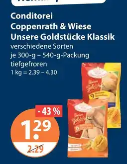 V Markt Conditorei coppenrath & wiese unsere goldstücke klassik Angebot