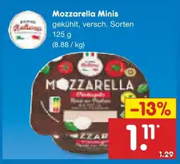 Netto Marken-Discount Mozzarella minis Angebot