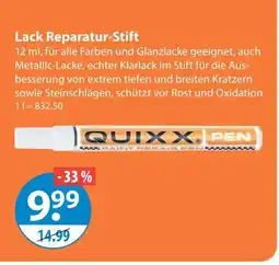 V Markt Quixx lack reparatur-stift Angebot