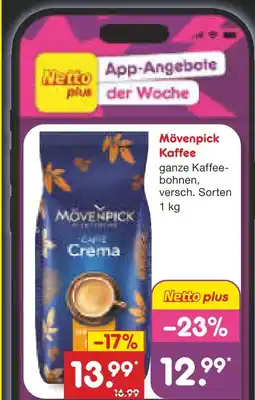 Netto Marken-Discount Mövenpick kaffee Angebot