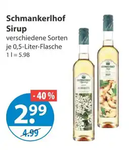 V Markt Schmankerlhof sirup Angebot