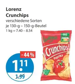 V Markt Lorenz crunchips Angebot