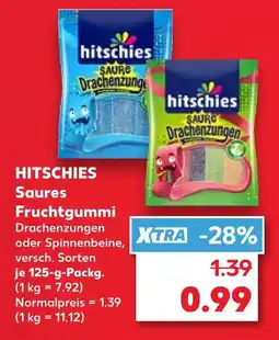 Kaufland Hitschies saures fruchtgummi drachenzungen Angebot
