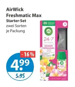 V Markt Airwick freshmatic max starter-set Angebot