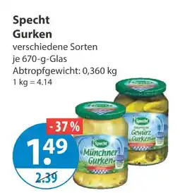 V Markt Specht gurken Angebot