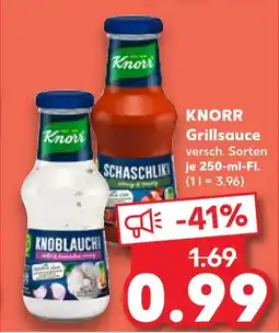 Kaufland Knorr grillsauce knoblauch Angebot