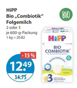 V Markt Hipp bio combiotik folgemilch 2 oder 3 Angebot