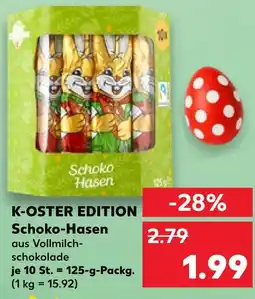 Kaufland Schoko-hasen Angebot