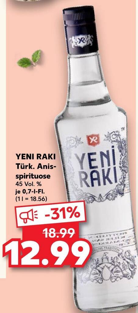 Yeni Raki Angebot