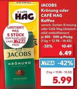 Kaufland Jacobs krönung Angebot