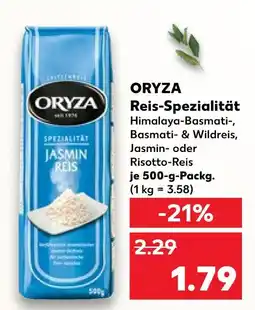 Kaufland Oryza reis-spezialität himalaya-basmati Angebot