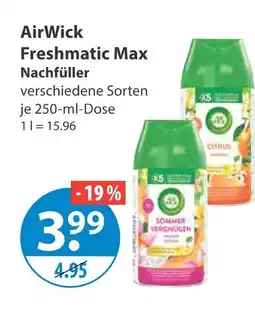 V Markt Airwick freshmatic max nachfüller Angebot