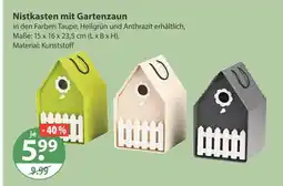 V Markt Nistkasten mit gartenzaun Angebot