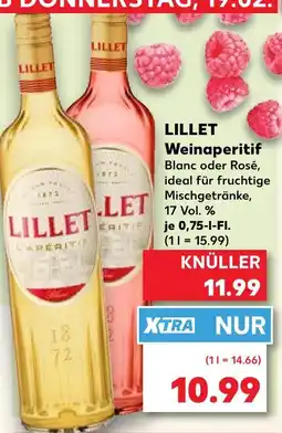 Kaufland Lillet weinaperitif blanc Angebot