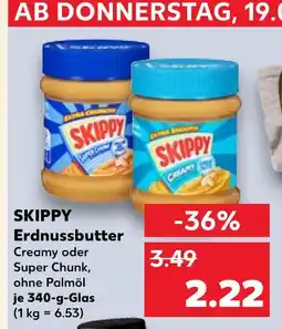 Kaufland Skippy erdnussbutter creamy Angebot