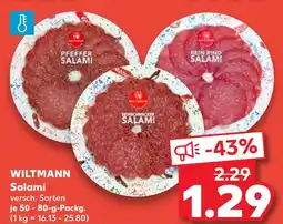 Kaufland Wiltmann pfeffer salami Angebot