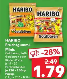 Kaufland Haribo fruchtgummi-minis goldbären Angebot