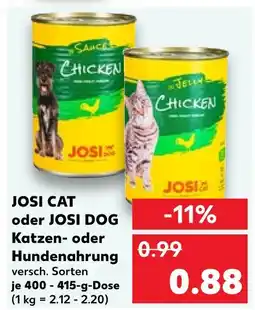 Kaufland Josi cat Angebot