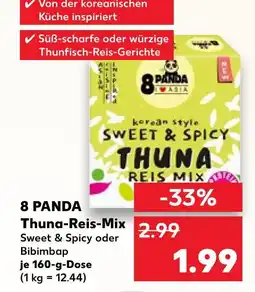 Kaufland 8 panda thuna-reis-mix sweet & spicy Angebot