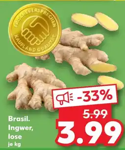 Kaufland Brasil. ingwer Angebot
