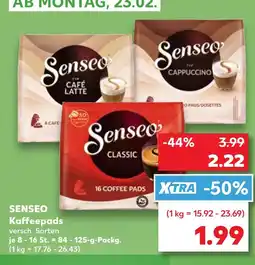 Kaufland Senseo classic kaffeepads Angebot