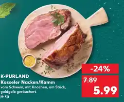 Kaufland K-purland kasseler nacken/kamm Angebot