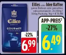 E-Center Eilles oder Idee Kaffee Angebot