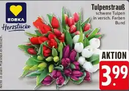 E-Center EDEKA Herzstücke Tulpenstrauß Angebot