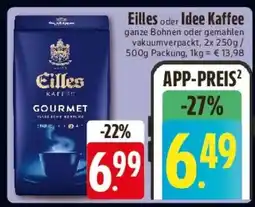 Edeka Eilles oder Idee Kaffee Angebot