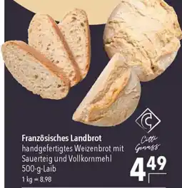 CITTI Markt Französisches Landbrot Angebot