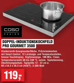 Handelshof Caso design doppel-induktionskochfeld pro gourmet 3500 Angebot