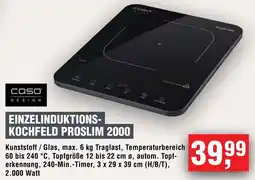 Handelshof Caso design einzelinduktions kochfeld proslim 2000 Angebot