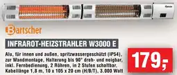 Handelshof Bartscher infrarot-heizstrahler W3000 E Angebot